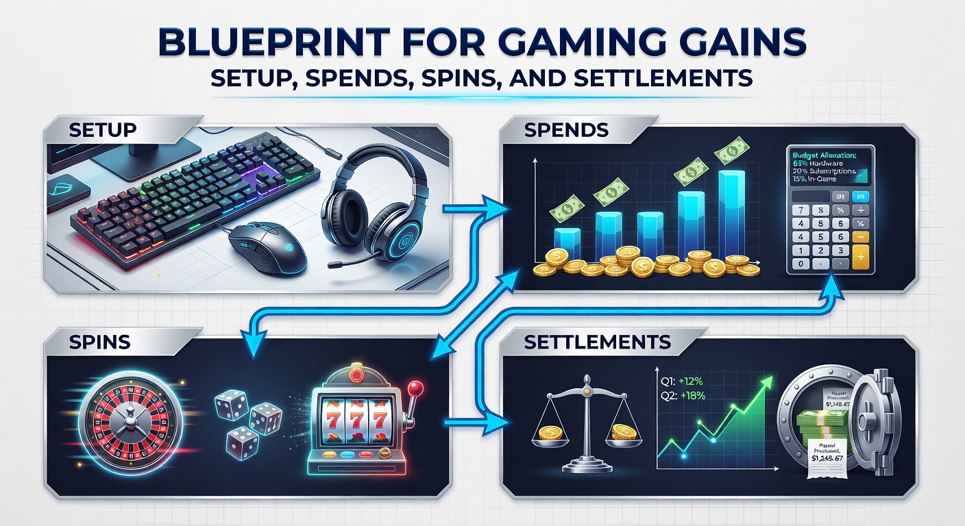 Detailed infographic breaking down spends management tools, spinning mechanics, and settlement timelines in online gaming platforms