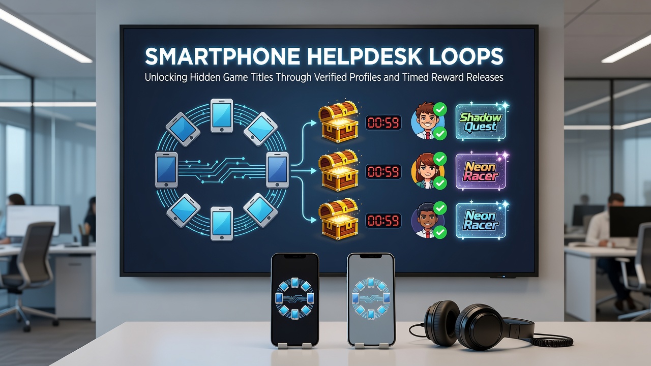 Smartphone screen displaying verified profile interface with game library access options