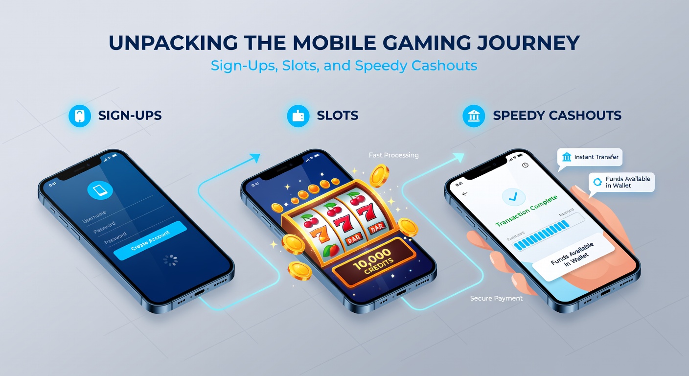 Close-up of fingers swiping on a mobile slot machine screen, showing jackpot win animation and cashout button