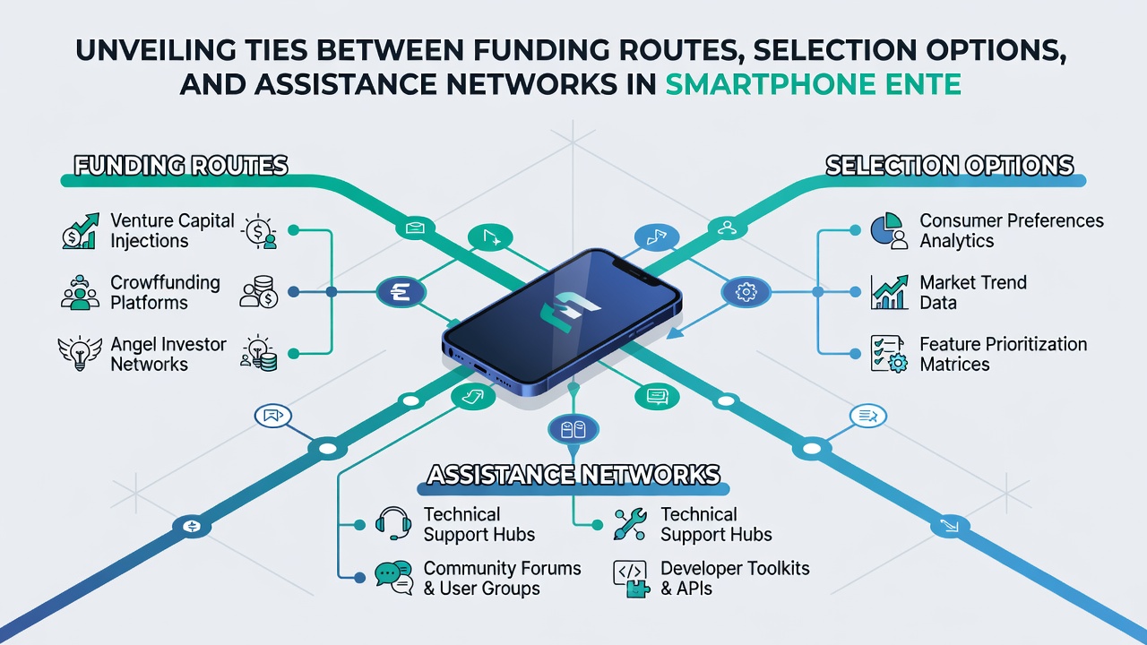 Network diagram illustrating connections between deposit options, game categories, and customer support pathways on mobile devices